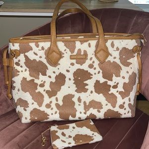 Simply Southern | Cowhide purse NWT